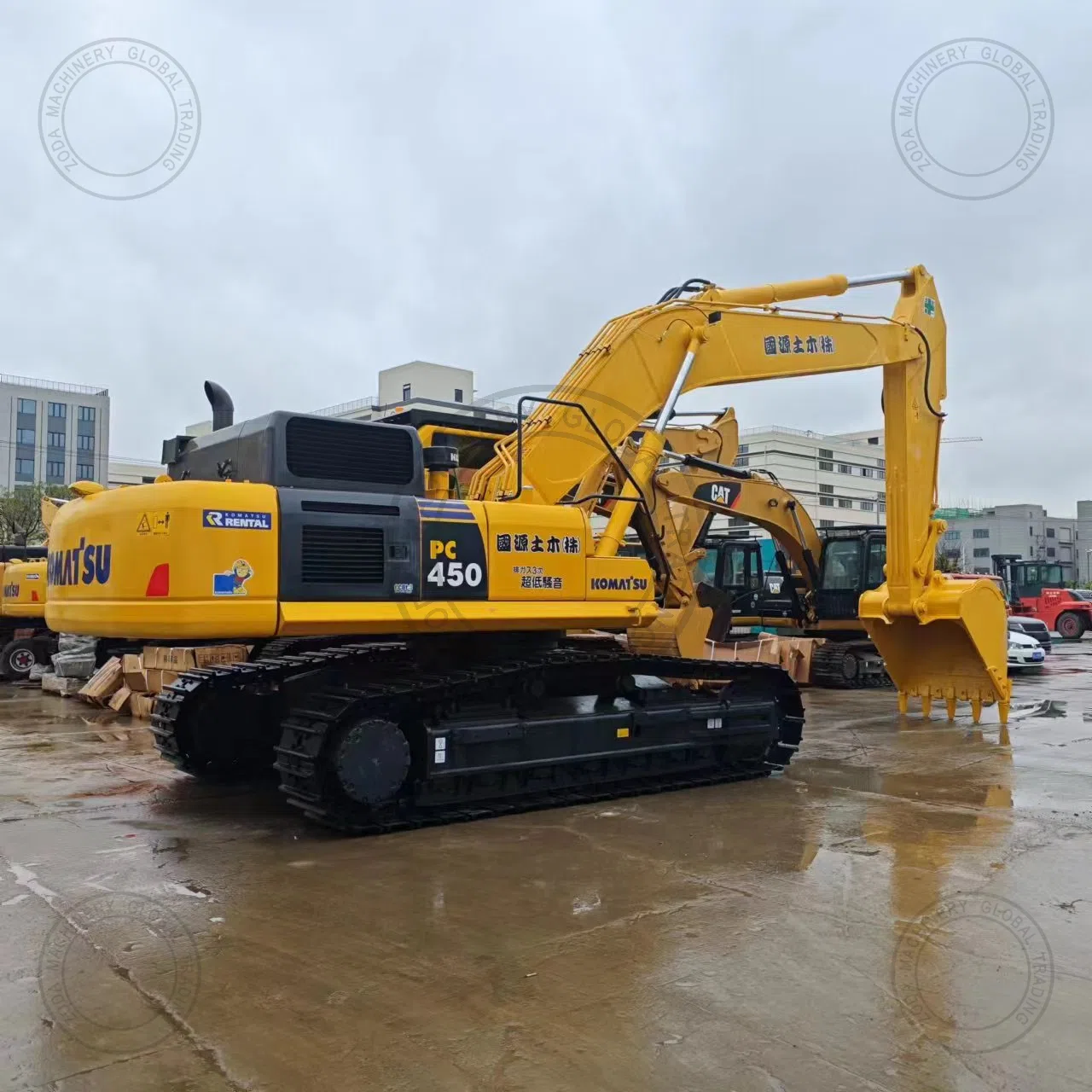 Used Excavator KOMATSU PC450-8R 1 for Sale photo 10