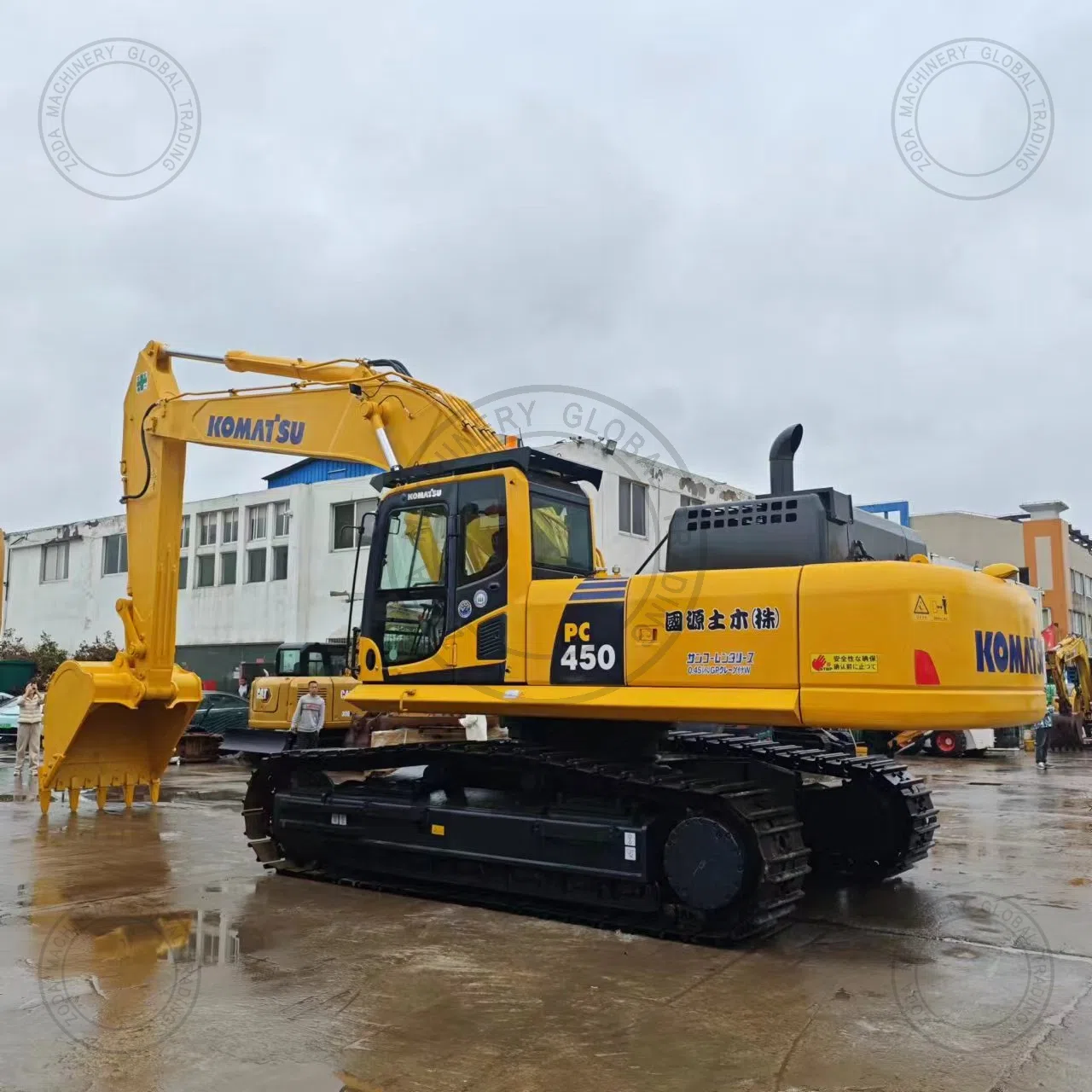 Used Excavator KOMATSU PC450-8R 1 for Sale photo 12