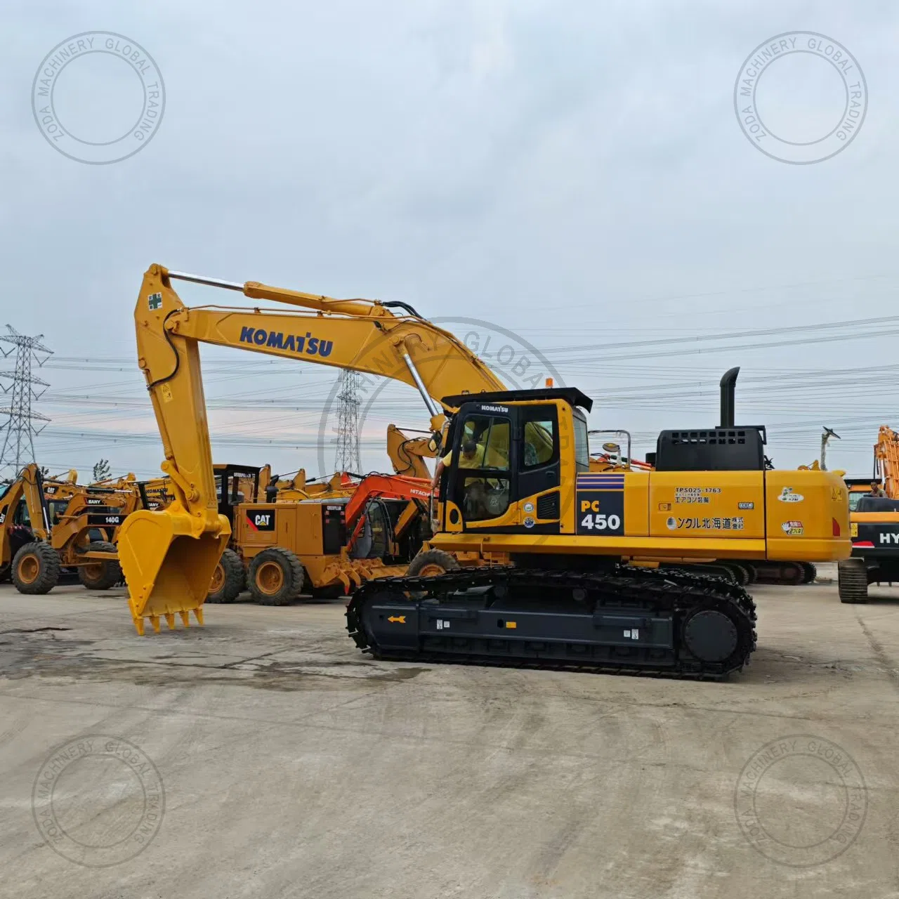 Used Excavator KOMATSU PC450-8R 2 for Sale