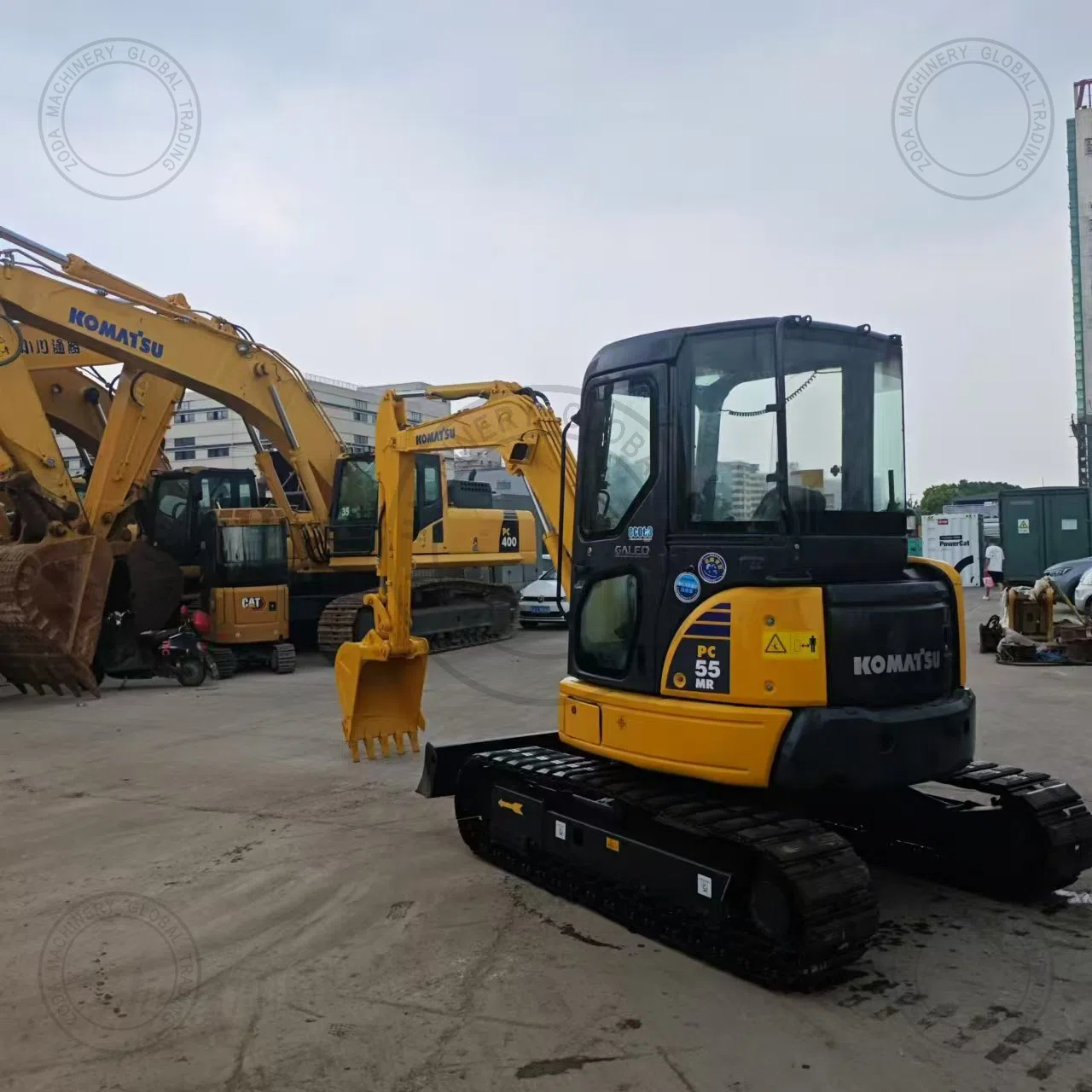 Used Mini Excavator KOMATSU PC55 for Sale photo 2