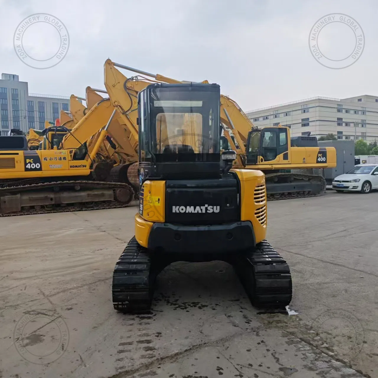 Used Mini Excavator KOMATSU PC55 for Sale photo 3
