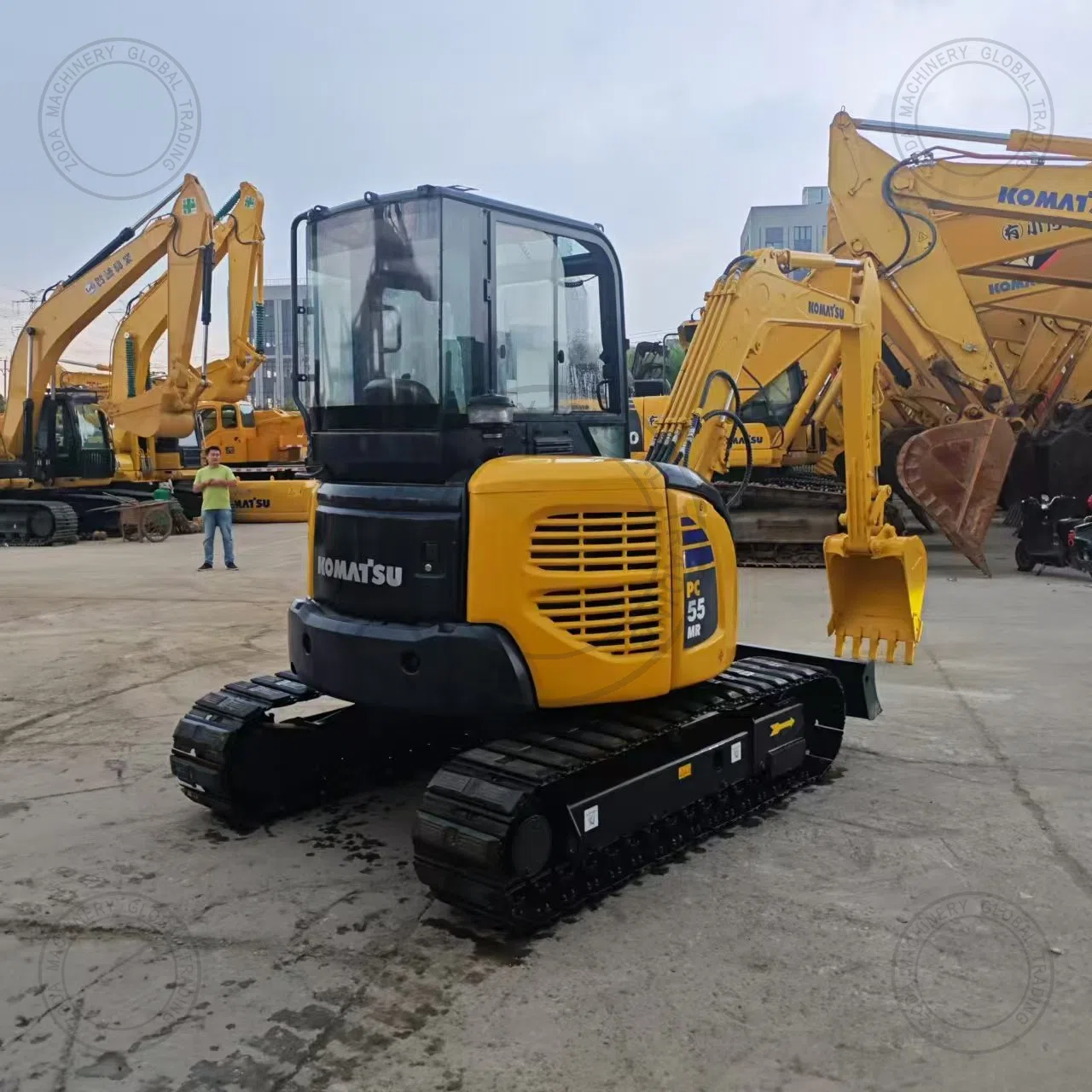 Used Mini Excavator KOMATSU PC55 for Sale photo 4