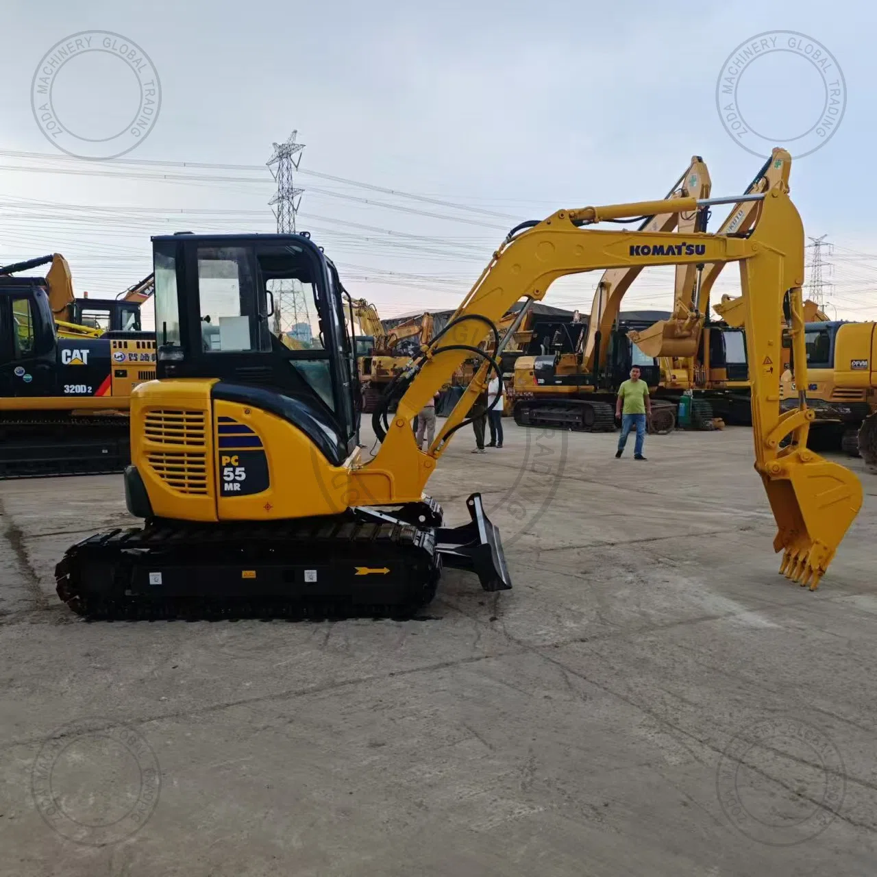 Used Mini Excavator KOMATSU PC55 for Sale photo 5