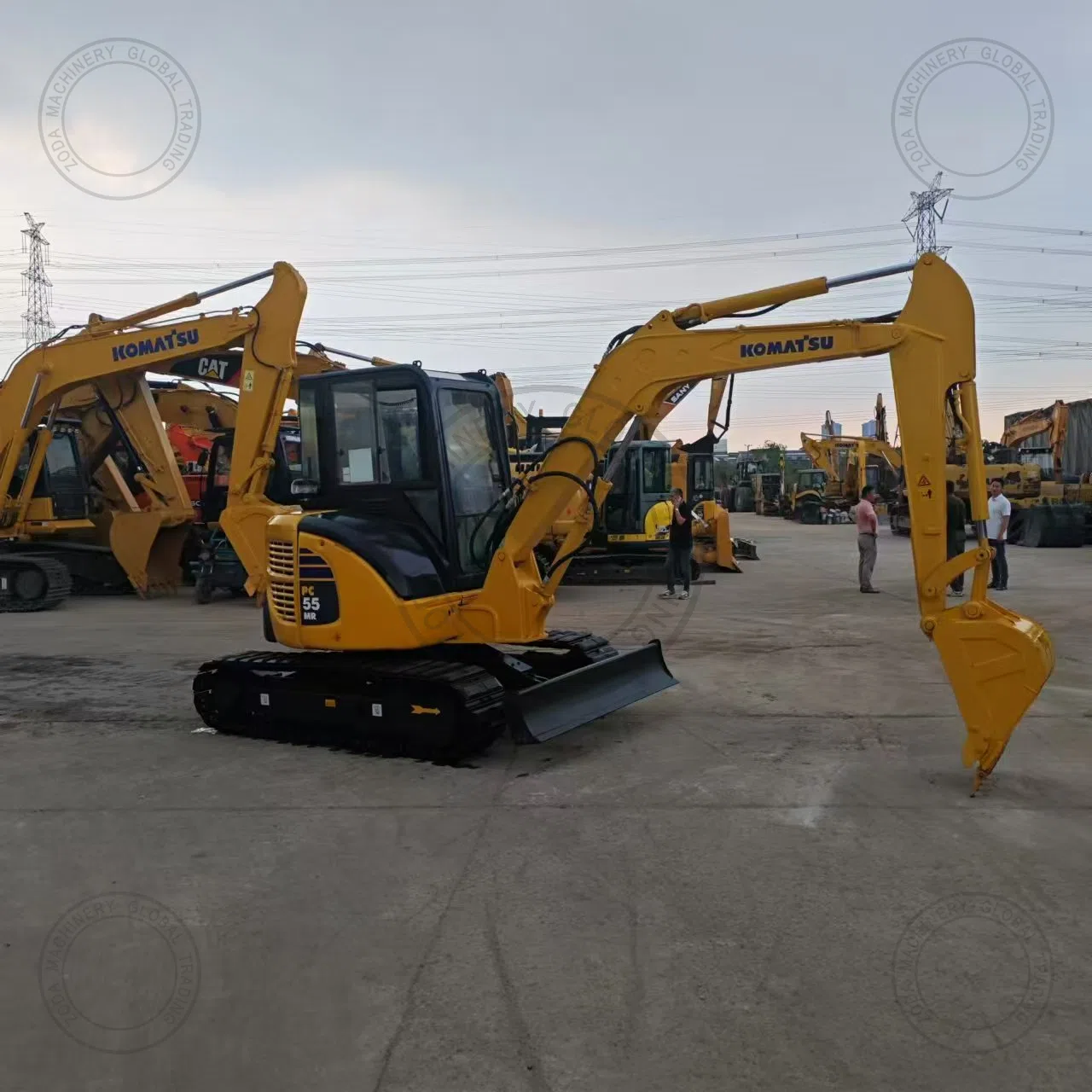 Used Mini Excavator KOMATSU PC55 for Sale photo 6