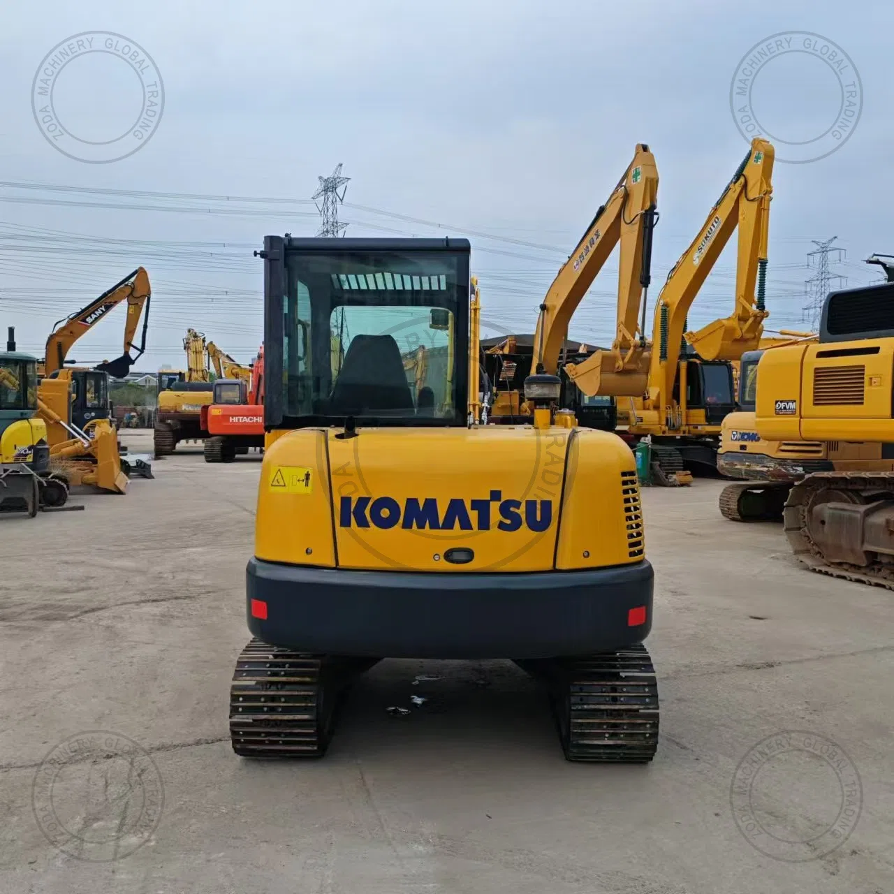 Used Mini Excavator KOMATSU PC56 for Sale photo 12