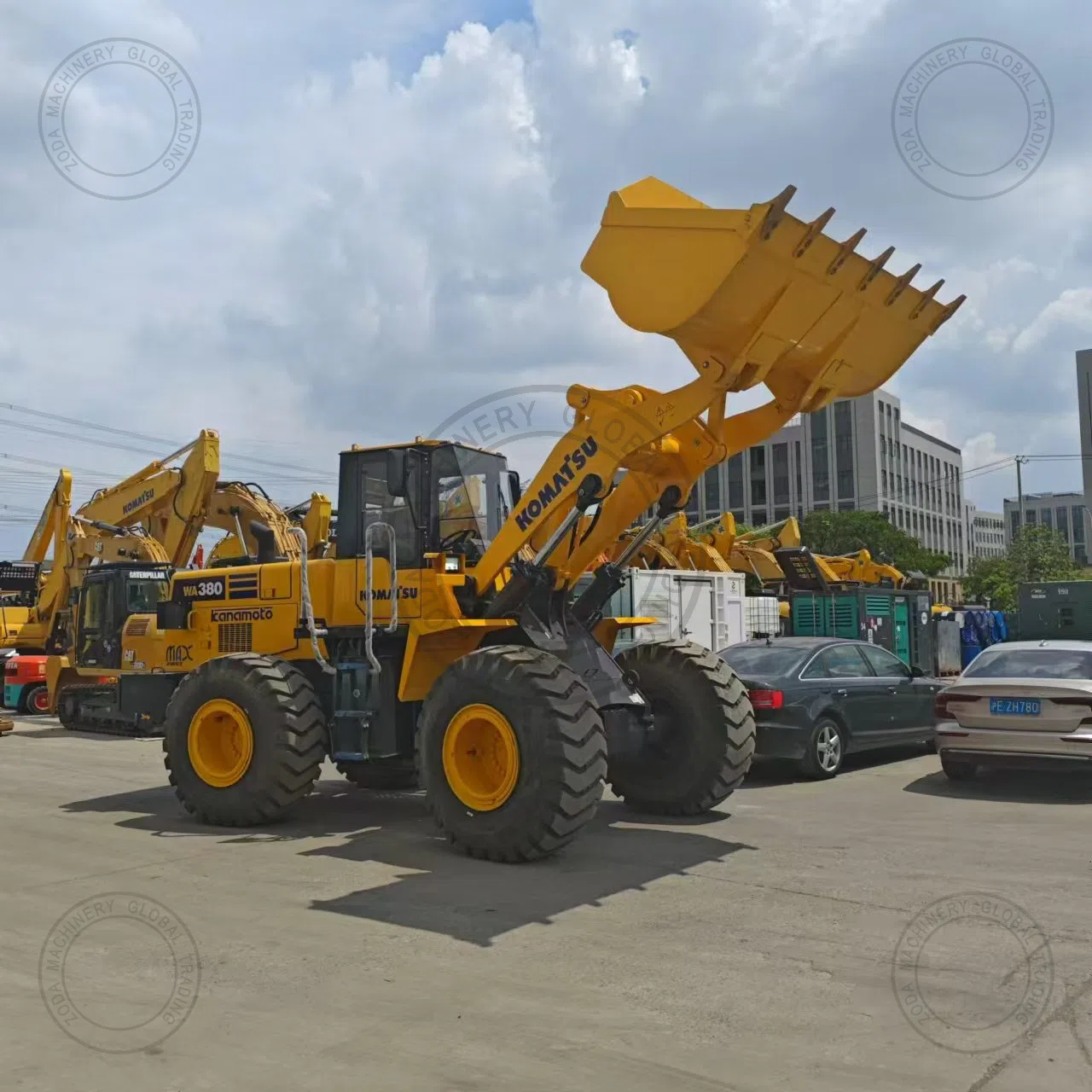Used Wheel Loader KOMATSU WA380 for Sale