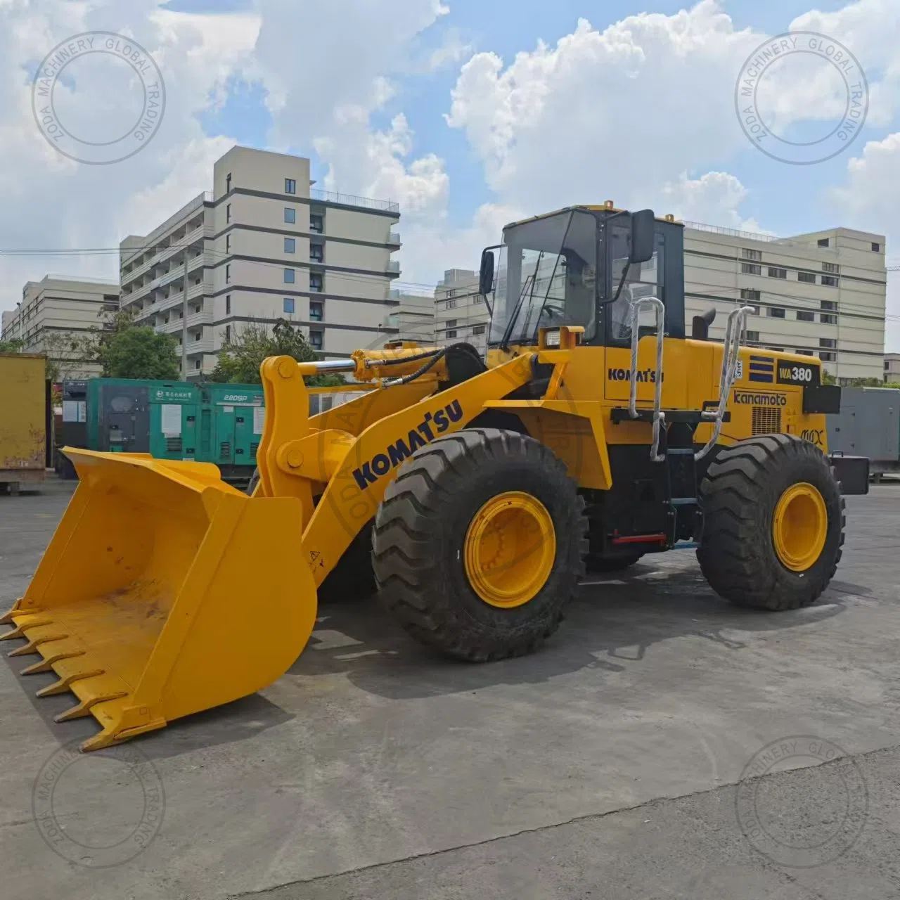 Used Wheel Loader KOMATSU WA380 for Sale photo 3