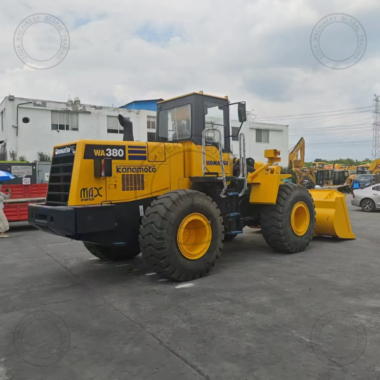 Used Wheel Loader KOMATSU WA380 for Sale photo 7