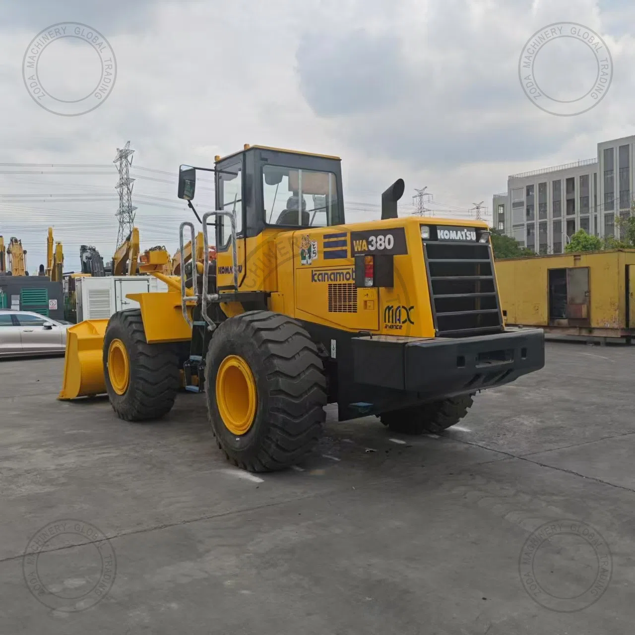 Used Wheel Loader KOMATSU WA380 for Sale photo 9