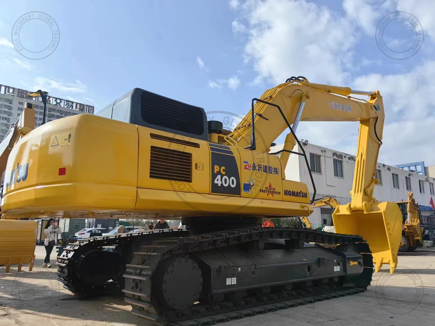 Used Excavator KOMATSU400 for Sale photo 6