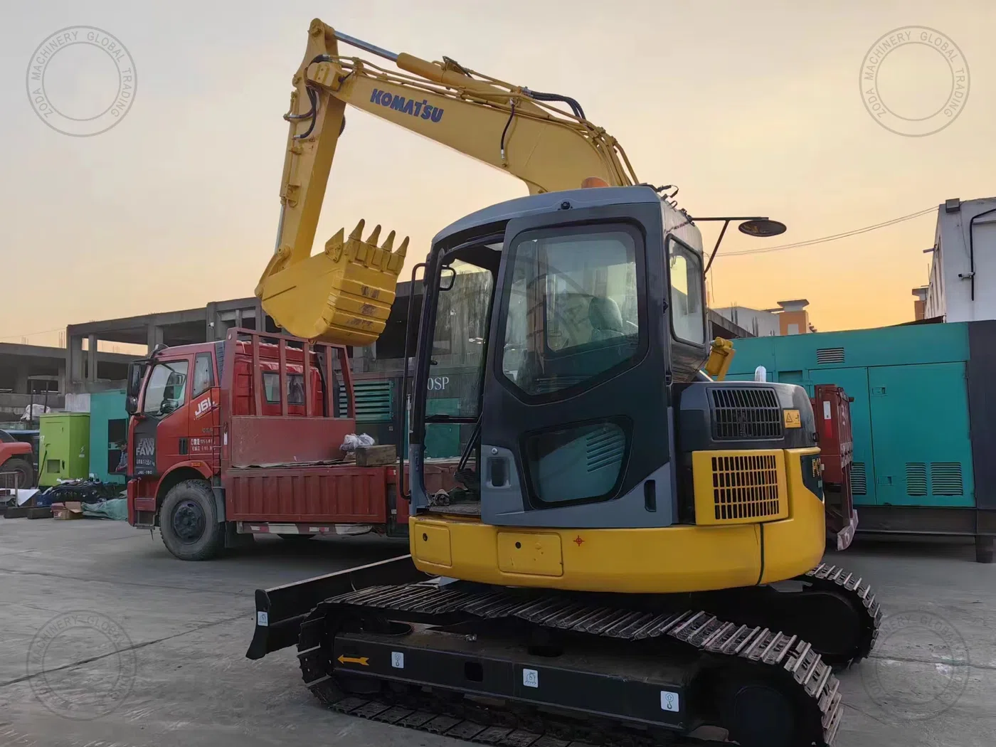 Used Mini Excavator KOMATSU78 for Sale photo 2