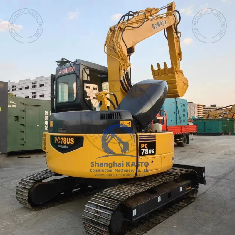 Used Mini Excavator KOMATSU78 for Sale photo 4