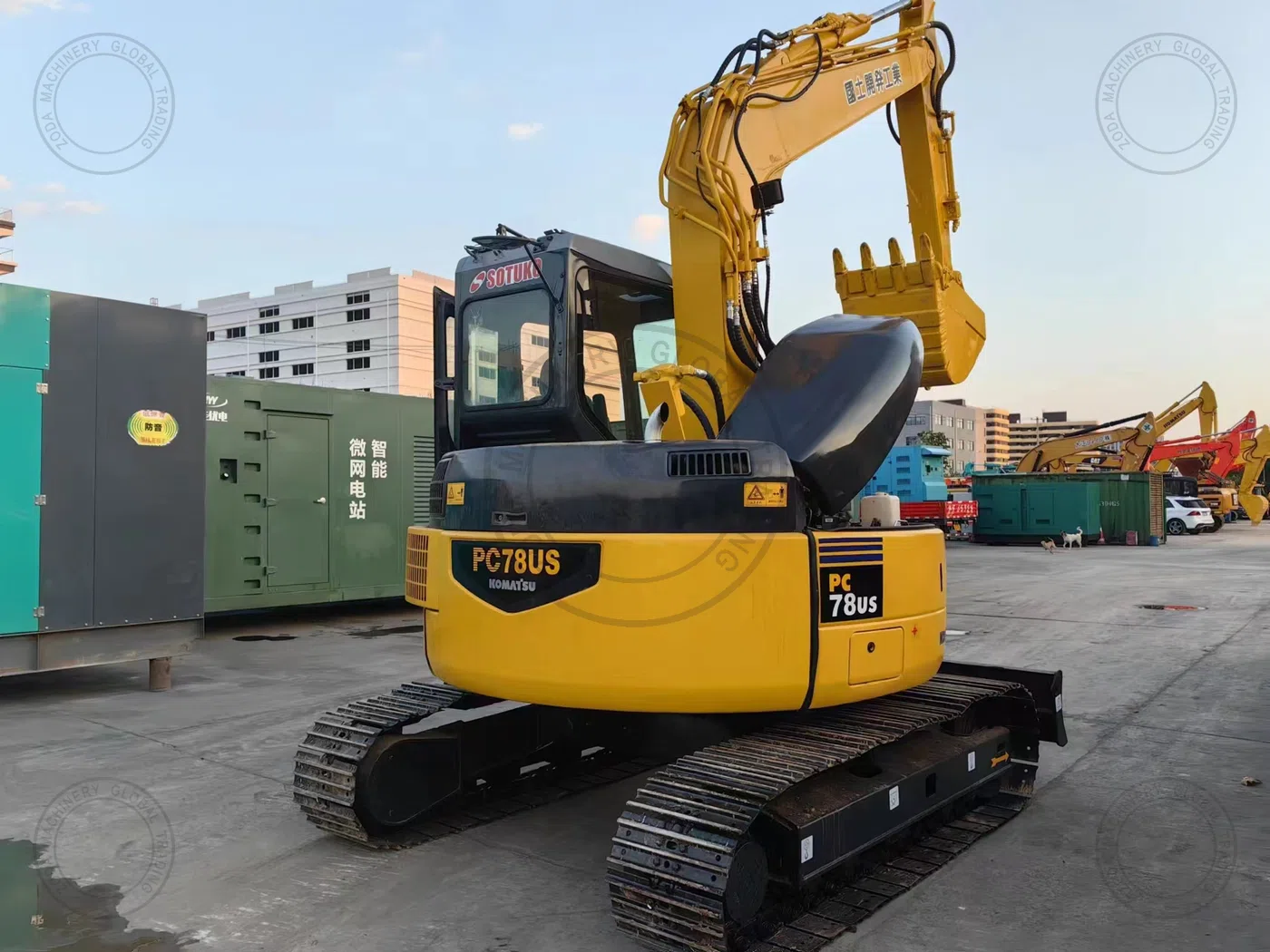 Used Mini Excavator KOMATSU78 for Sale photo 5