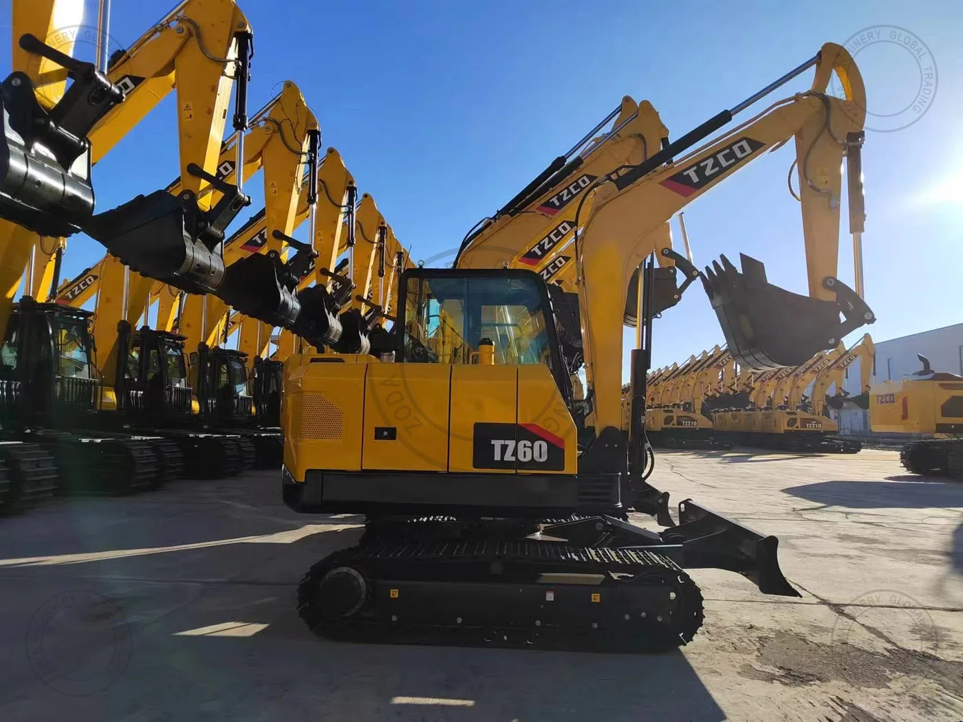 Used Mini Excavator TZCO 60 / 80 for Sale photo 3