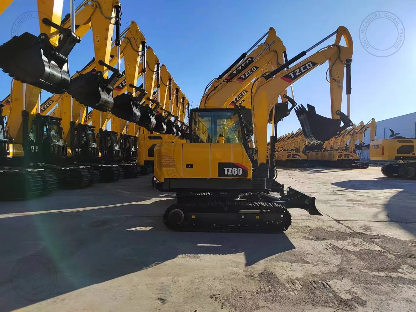 Used Mini Excavator TZCO 60 / 80 for Sale photo 9