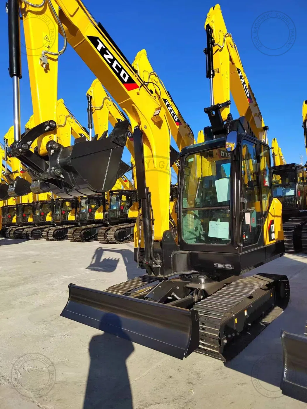 Used Mini Excavator TZCO 60 / 80 for Sale photo 11