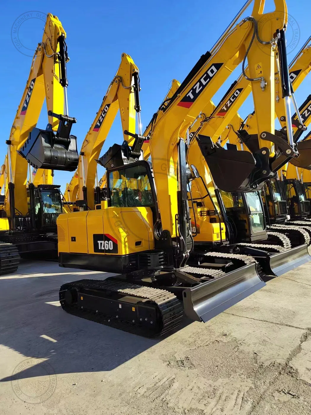 Used Mini Excavator TZCO 60 / 80 for Sale photo 12