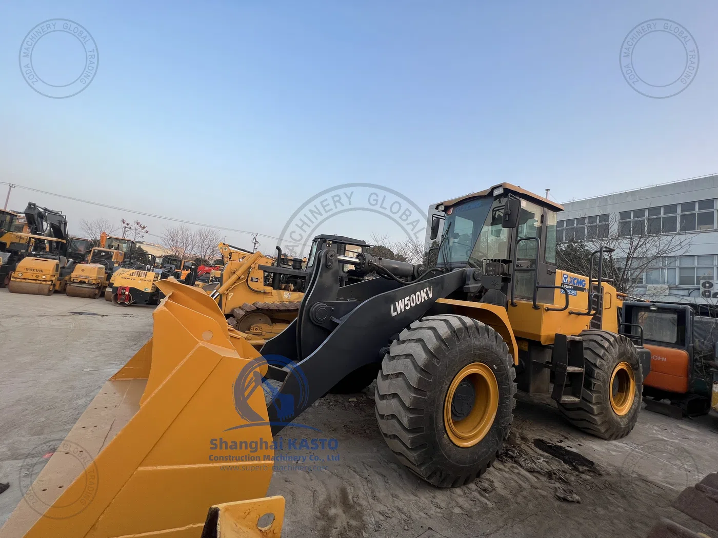 Used Wheel Loader XCMG 500 for Sale photo 6